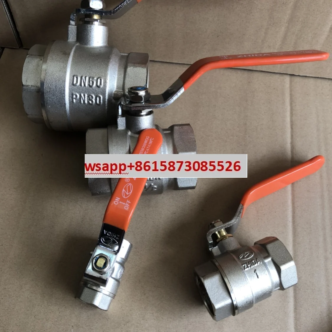 

ZHIDA full copper ball valve steam ball valve 300 degree hot water ball valve 4 points DN15/20/25