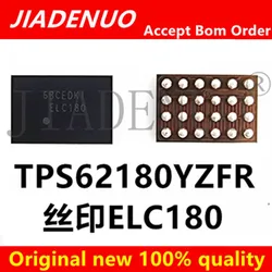 (1pcs)100% original New Hard disk power supply IC U9080 TPS62180YZFR TPS62180 printing silk ELC180 BGA Chipset