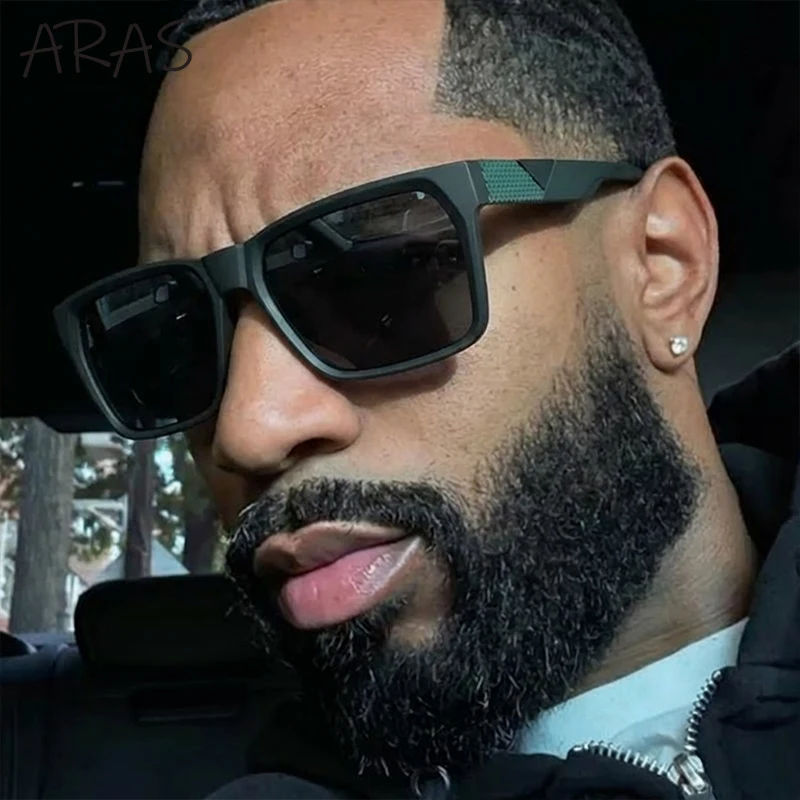 الاستقطاب خمر الشرير مربع النظارات الشمسية الرجال 2025 العلامة التجارية الفاخرة الكلاسيكية Steampunk نظارات شمسية UV400 حماية القيادة نظارات #3