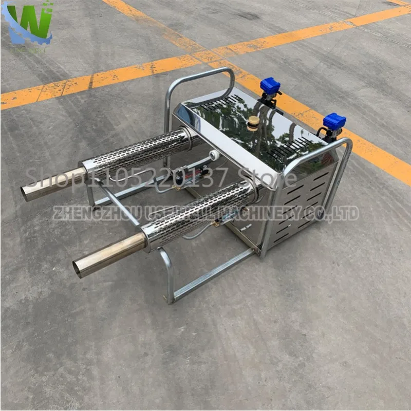 Vehicle Mount Truck Mounted Double Barrel Thermal Fogger Fogging Sprayer Machine for Fogging Pests Insects Mosquitoes