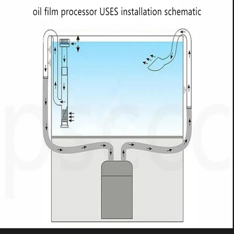 Glass pipe lily poppy peony spin surface skimmer inflow outflow 13mm 17mm aquarium water plant tank filter ADA quality mini nano