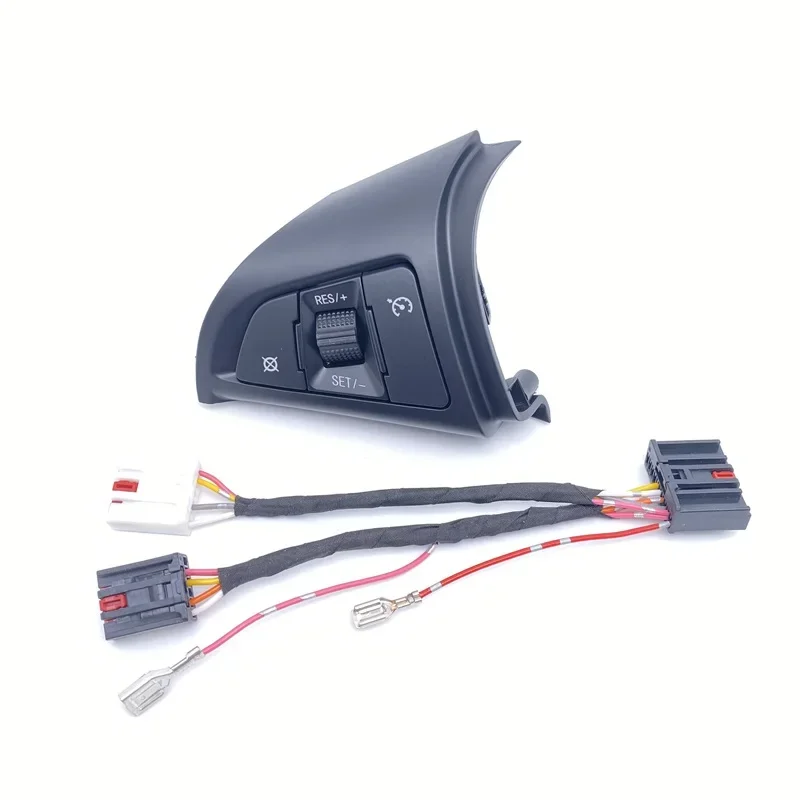 Car Cruise Control Switch Steering Wheel Button For Chevrolet Cruze 2009-2014 With and without wire 2 options