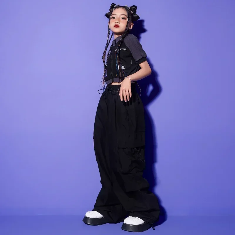 

Street Dance Performance Jazz Costumes Jazz Dance Costumes for Girls Modern Ballroom Dancewear Children Hip Hop Dance Costumes