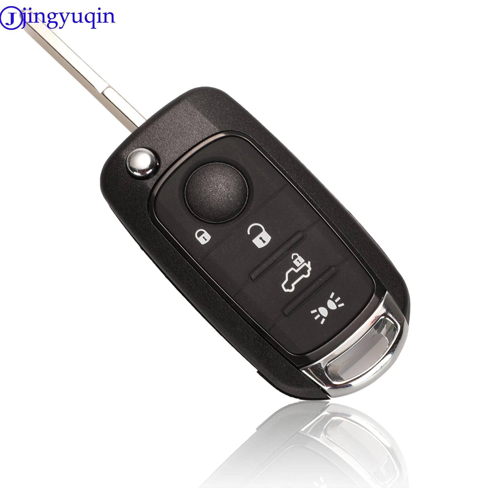 jingyuqin Remote Car Key MQB48Chip 434MHZ For Fiat 500X TIPO Toro Nuovo Grazie Toro Letterpress Egea Holder
