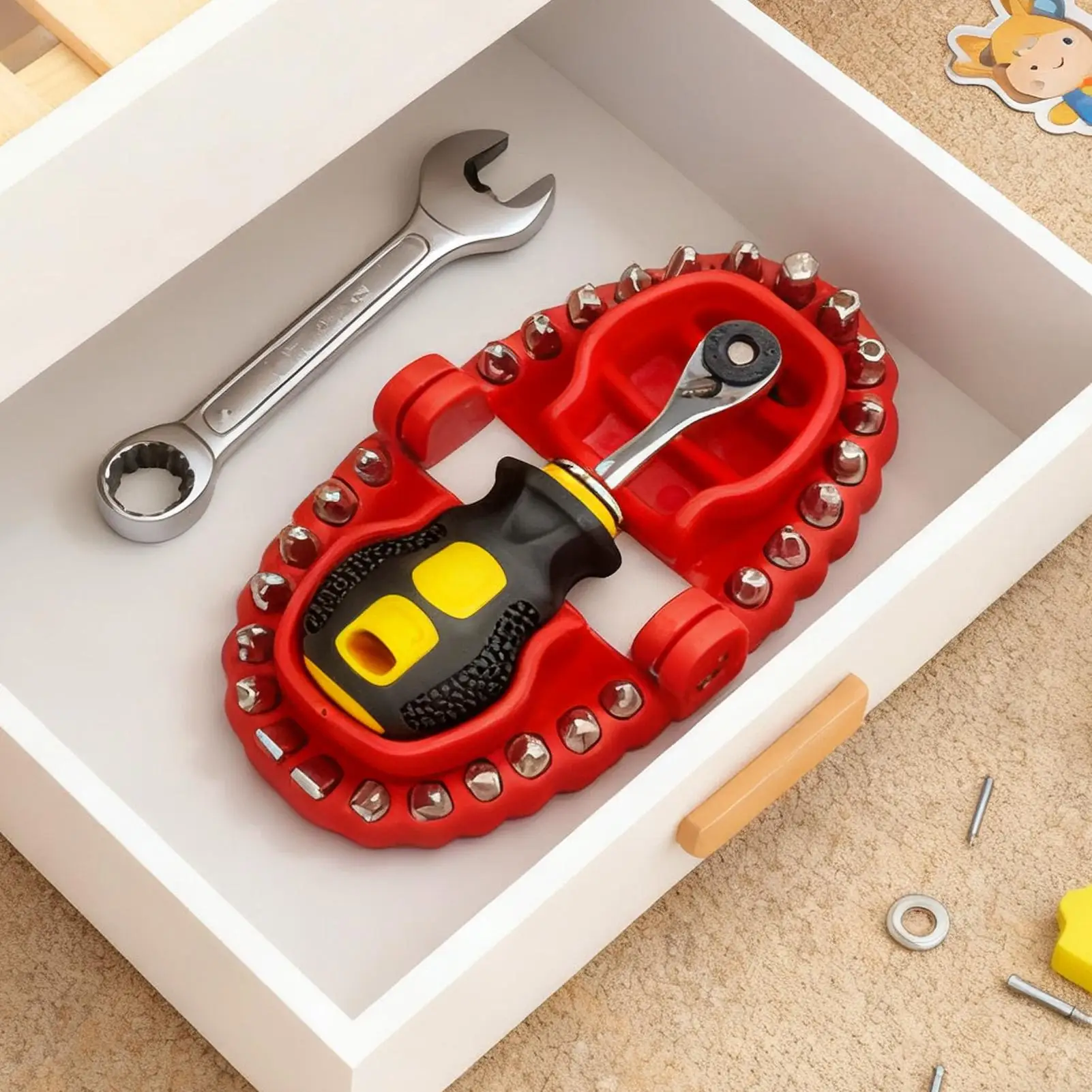 

Креативный портативный набор отверток, многофункциональные креативные бытовые инструменты высокой твердости, сверла для ремонта