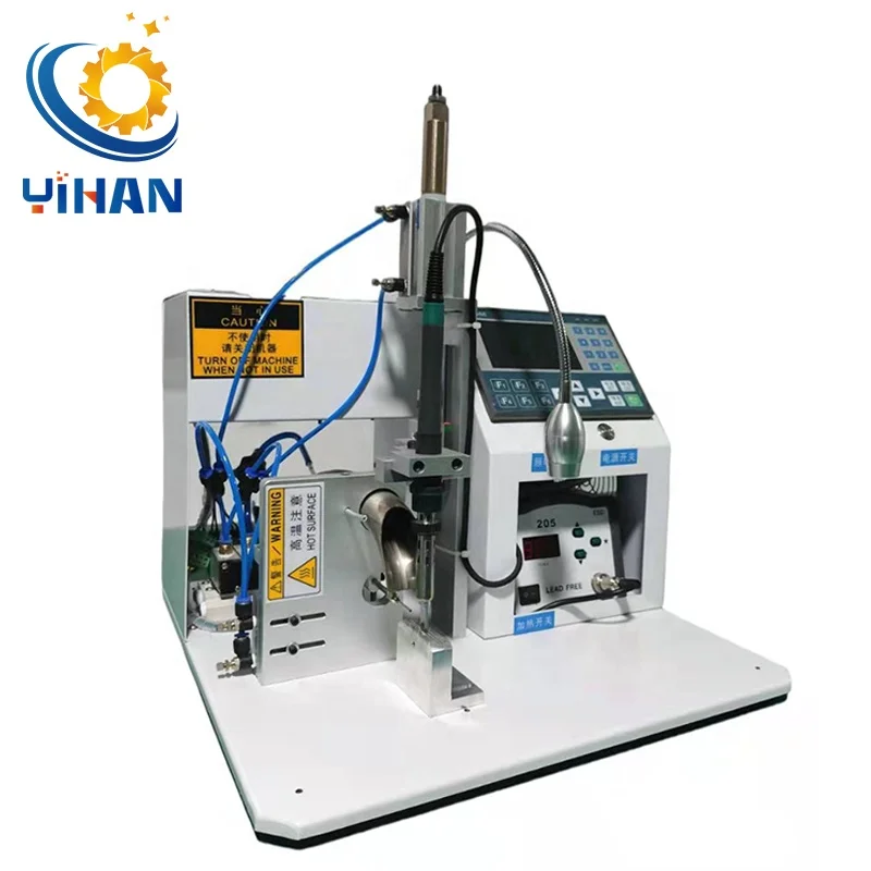 PCB LED Terminal Switch Socket Dip Soldering Machine Semi-automatic Terminal Wiring Harness Welding Machine