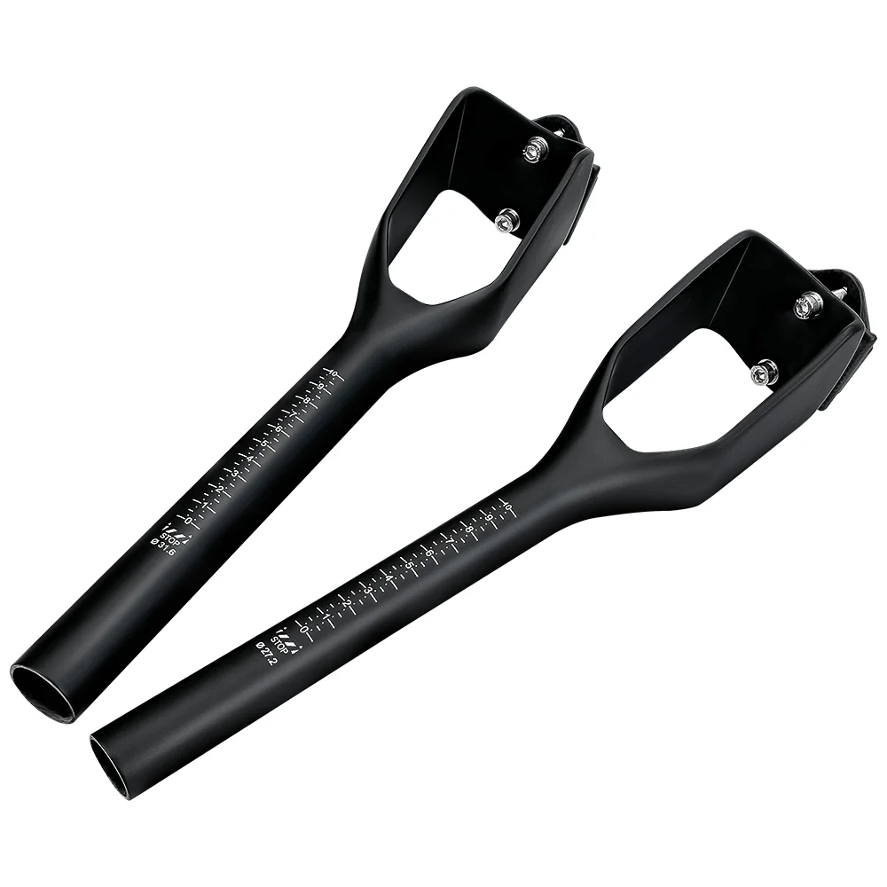 BALUGOEU Carbon MTB Mountainbike Rennrad Sattelstütze Rennrad Sattelrohr mit festem Zahn 350MM Matt – Detail 8