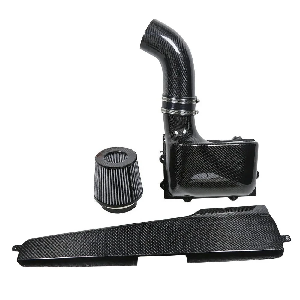 

For VW Golf MK7 R GTI A3/S3 8V TT 2.0T Leon Cupra 5F High Performance Carbon Fiber Cold Car Air Intake System Kit