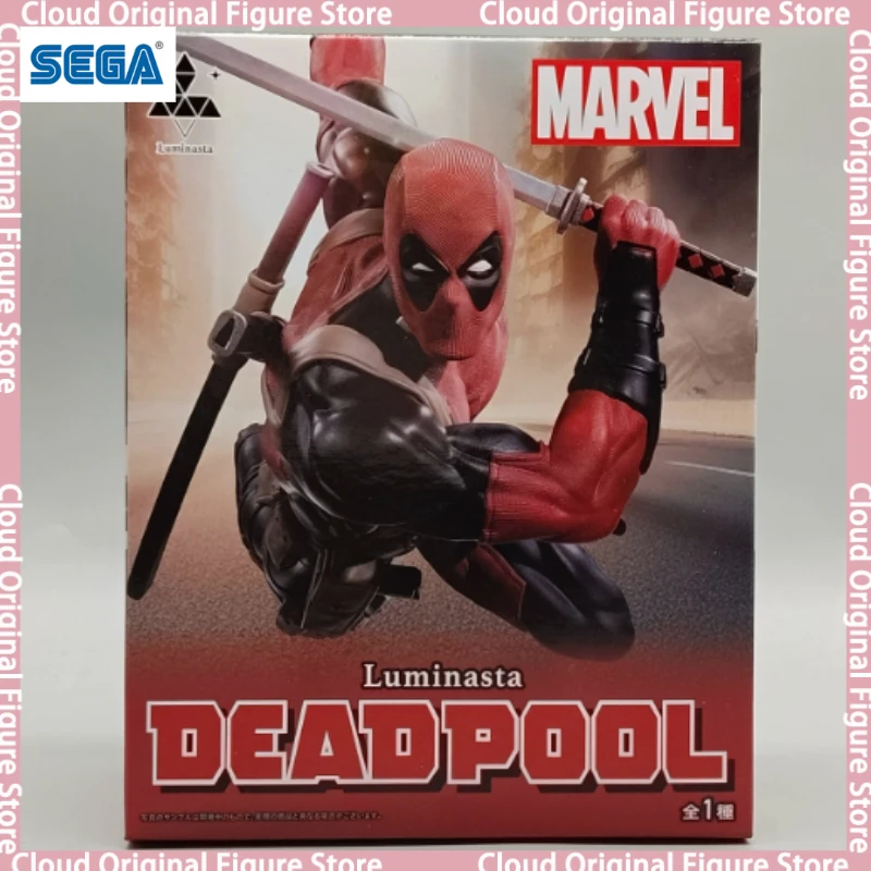 

В наличии 100% оригинал SEGA Luminasta Marvel Deadpool 2, аниме-фигурка, экшн-фигурка, модель игрушки, украшение, хобби