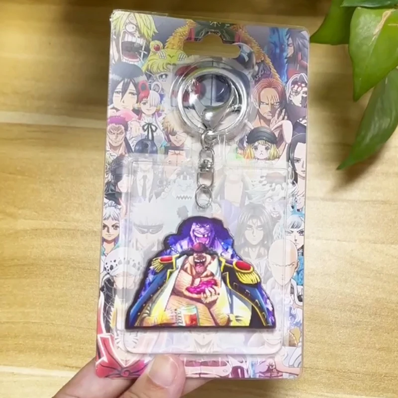 3D Anime Key ring One Piece Marshall·D·Teach Keychain Decoration Pendants for Cars,Bags,Etc.(Pls Contact us for Full Catalogs)