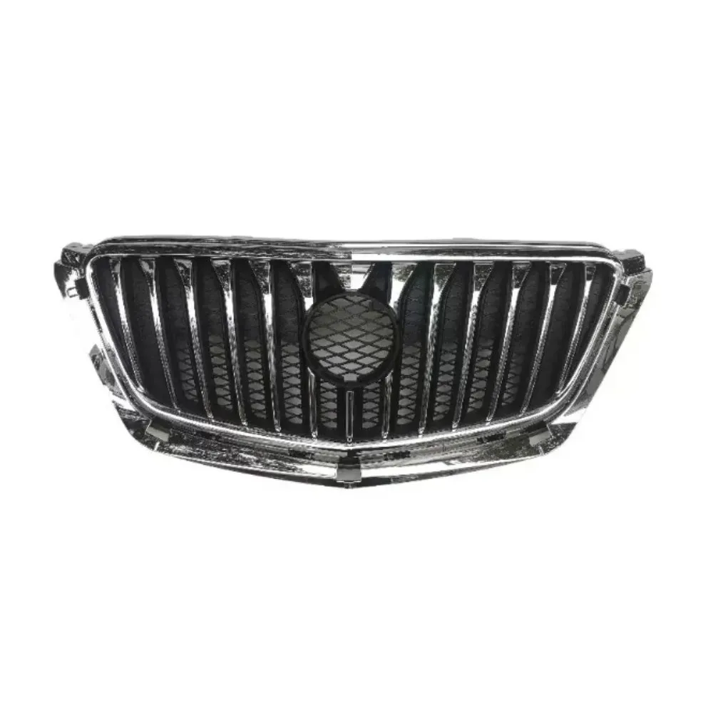 Upper Grille Assembly Logo Front Face Mask Ventilation Electroplated Bright Strip Surround for Buick Encore GX 2020-2023