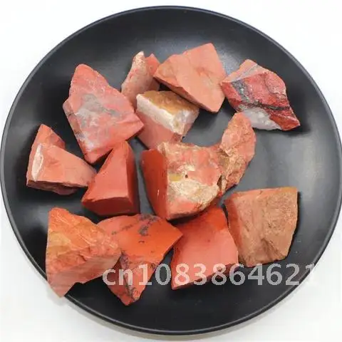 100g Natural Red Jasper Stones Healing Crystal Gemstones Mineral Specimens in Bulk Material for Jewellery For Fish Tank Aquarium