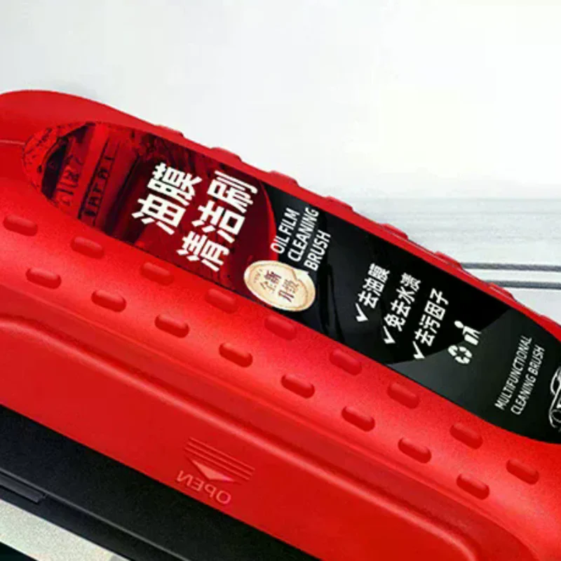 

Мощное средство для очистки автомобильных стекол от масляной пленки, удаления загрязнений, с щеткой для мытья стекол