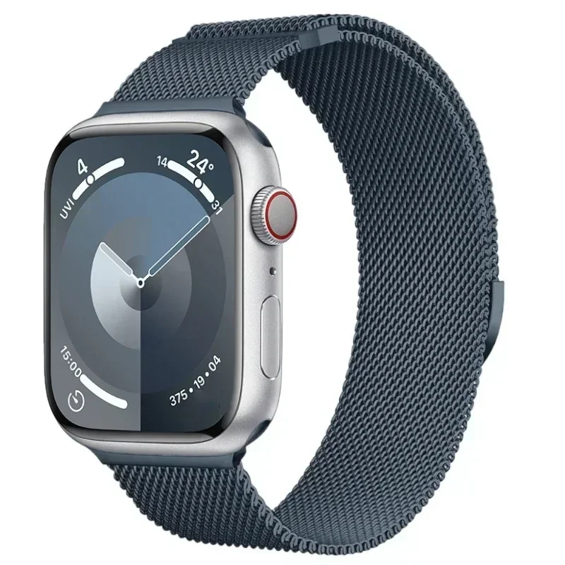 Milanese band voor Apple Watch Band Ultra 2 49 mm 44 mm 40 mm 45 mm 41 mm 38 mm 44 mm armband F of iWatch serie 9 3 6 5 SE 7 8 band
