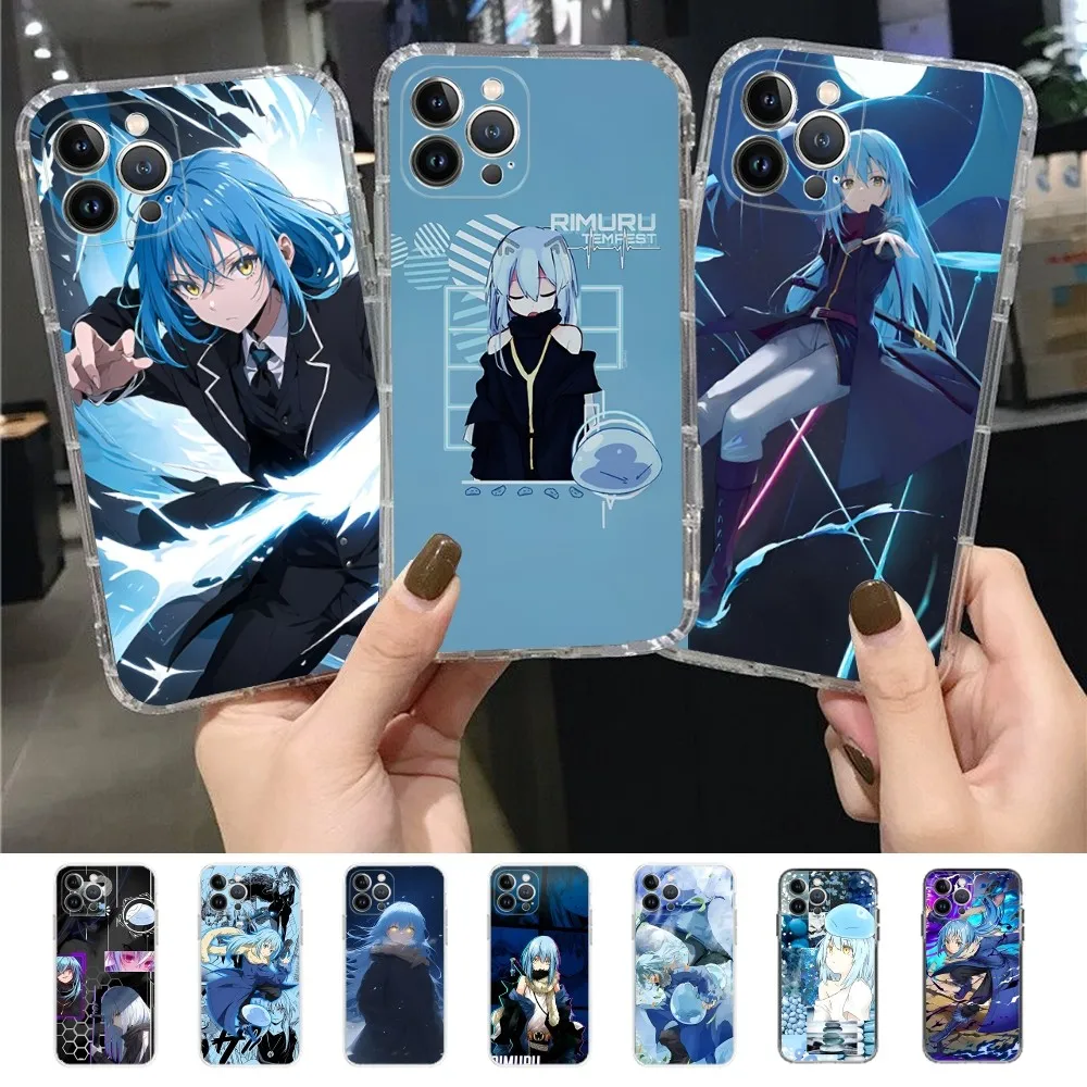 Rimuru Tempest Phone Case For iPhone 15 14 13 12 Mini 11 Pro XS Max X XR SE 6 7 8 Plus Soft Silicone Cover