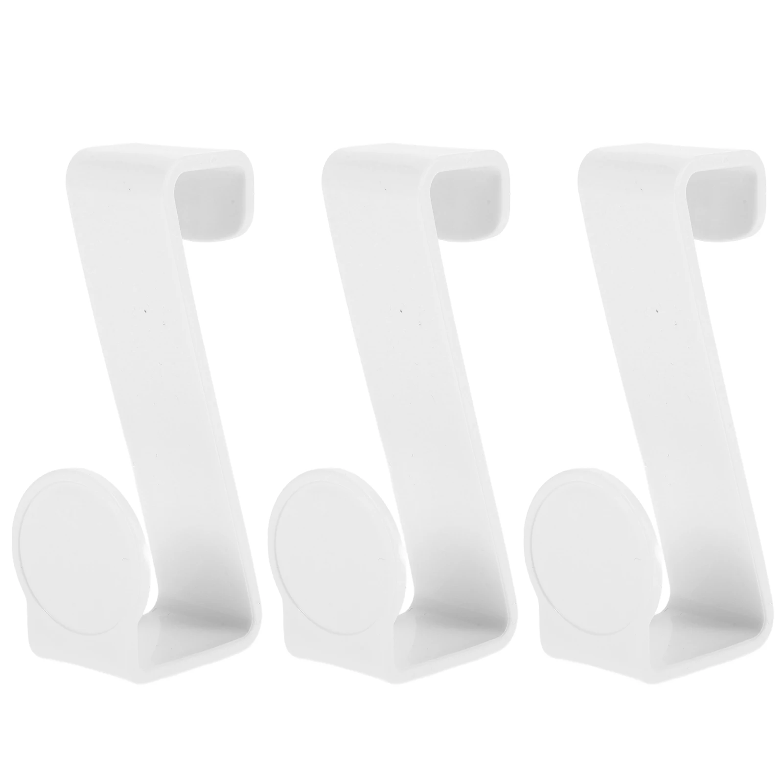 

3pcs Z-shaped for Toilet Hook Toilet Potty Bathrobe Storage Plastic Home Organization Bathroom Accessories