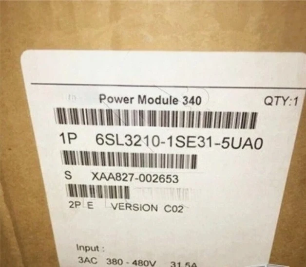 

Brand New Original 6SL3210-1SE31-5UA0 6SL3210-1SE31-8UA0 6SL3210-1SE31-5AA0 6SL3210-1SE21-0AA0 Frequency Converter Fast Delivery