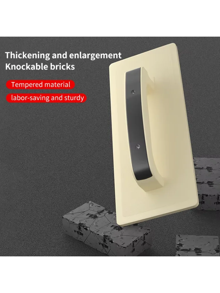 Plastic Plastering Trowel, Large Tempered Flat Trowel, Cement Trowel, Plastering Board, Ash Trowel, Used for Mason Tools