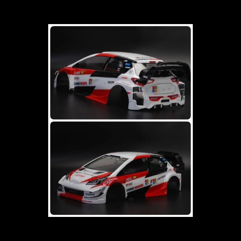 TC112 1/10 Yaris WRC Rc Rally Car Clear Body 190mm With Light Cup for Rc Car Toys