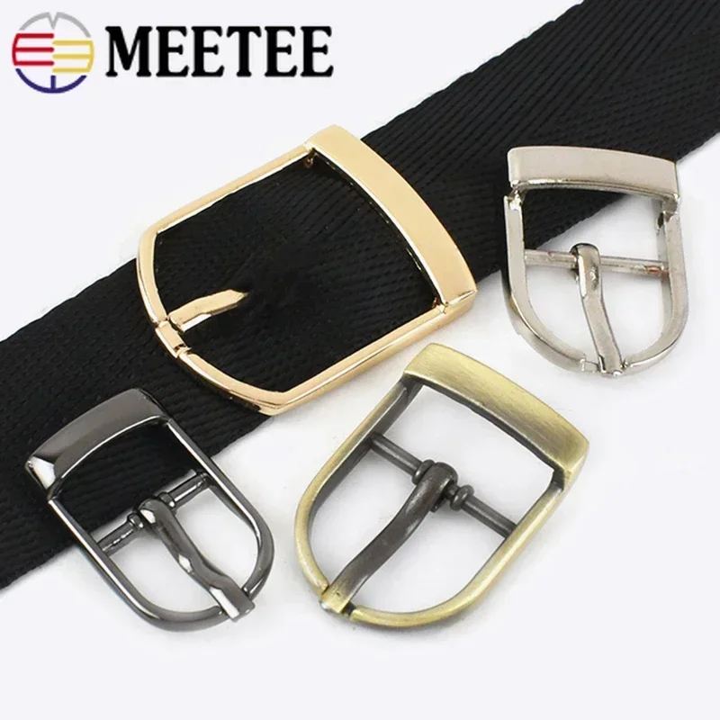 5/10/20Pcs 13/16/20/25mm Metal Buckles Bag Strap Adjust Hook Shoes Slider Pin Buckle Handbag Webbing Tri-Gilde Clasp Accessories