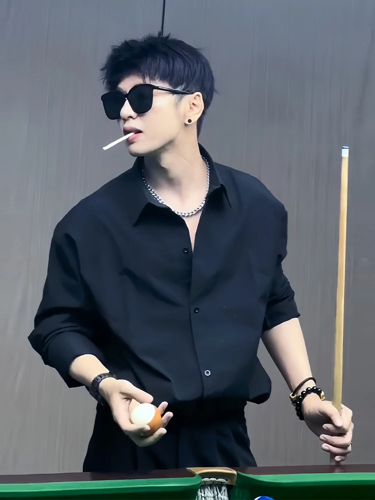 

Мужская премиальная термофутболка Bla Godfather Long Sleeve: рекомендуемая для ношения под одеждой и как повседневная верхняя одежда