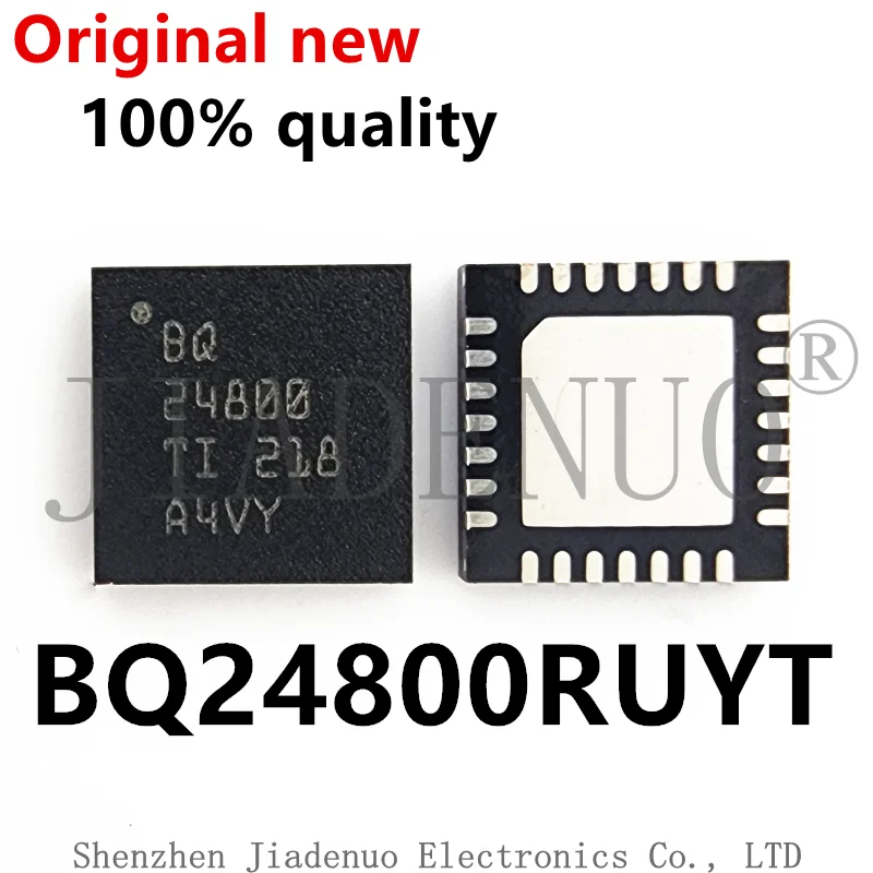 Novo chipset de QFN, BQ24800RUYR, BQ24800, 24800, BQ25720, 25720, BQ25619, 100% original, 1Pc