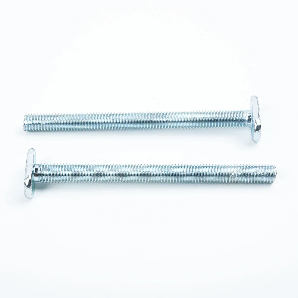 Silver M8 T-nuts Sliding Supplies Zinc Plated Attachment Carbon Steel For 19x9.5mm series Miter T-Slot T-Track