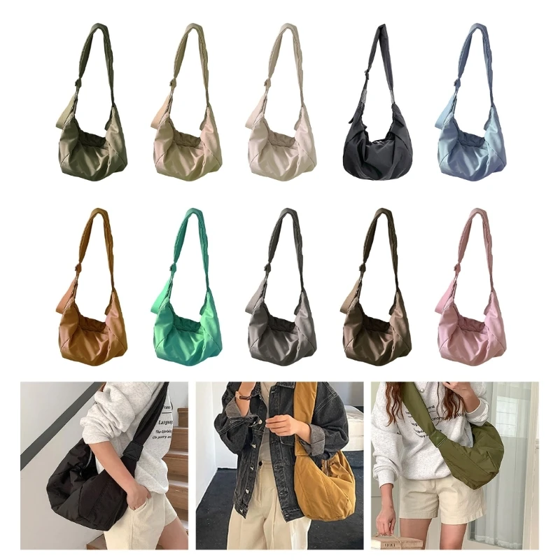 Borse casual Borse a tracolla Borsa per gnocchi Borse a tracolla Nero/Beige/Marrone/Albicocca/Grigio/Verde