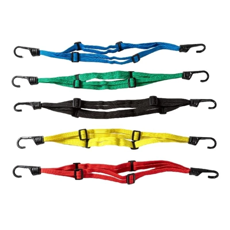 

Motorcycle Back Seat Helmet Strips Elastic Rope Motorcycle Helmet Fixed Strap Adjustment Fix Rope Goods Strap