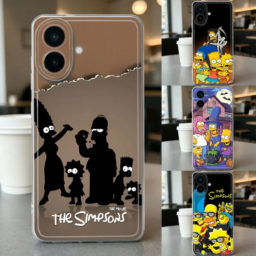 Halloween S-Simpsons Phone Cover Phone Case for Samsung Galaxy A73 A07 A35 A72 A22 A06 A25 A52 A15 A51 A12 A35 A16 A02 A56 A73