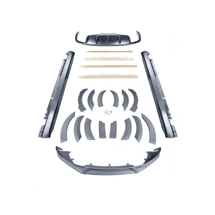 

Заводские продажи Damei TKT Style Body Kit Колесные арки Бамперы Боковые юбки Диффузор Комплекты кузова для Macan 95B 95B.2 2018-2021