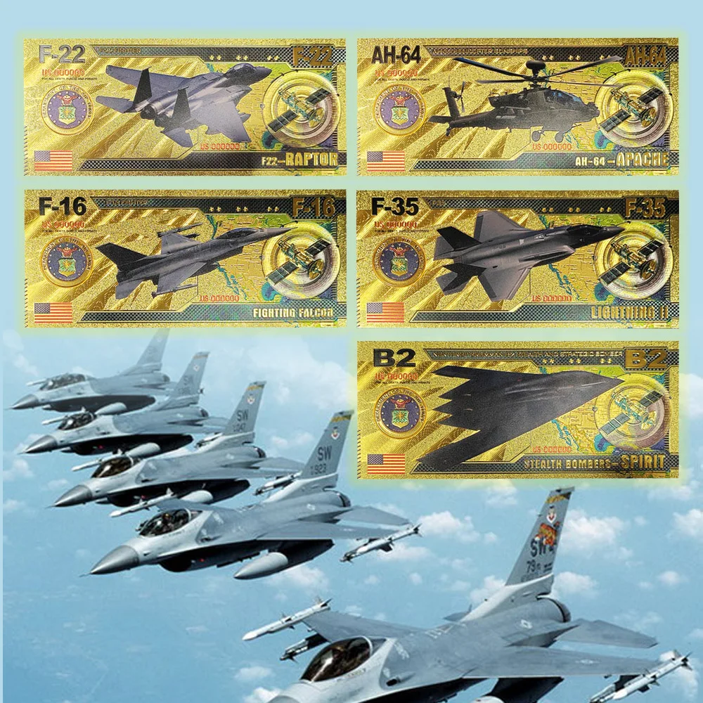 5Pcs/Set Us Fighter… - image