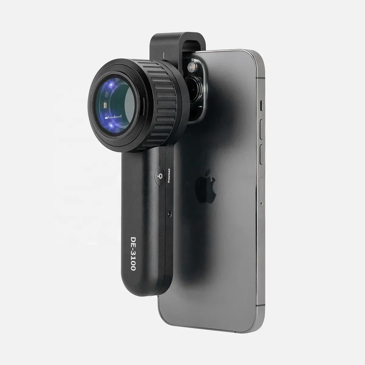 Dermatoscópio profissional sem contato IBOOLO DE-3100 PRO Advance com luz polarizada e UV a melhor dermatoscopia do mundo