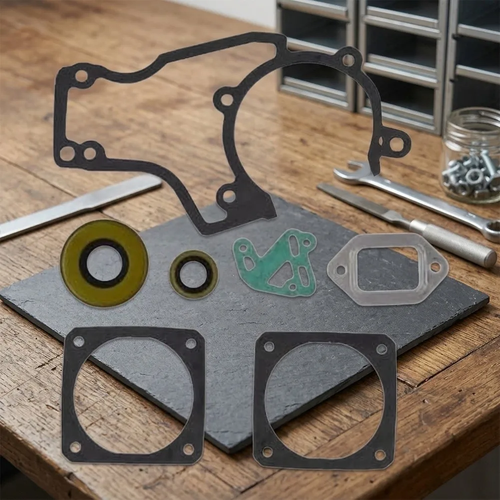 Engine Seal Washer MS380 Gasket Precision Engineered Fit Wear Resistant Design Direct Replacement Part 10*10*2cm