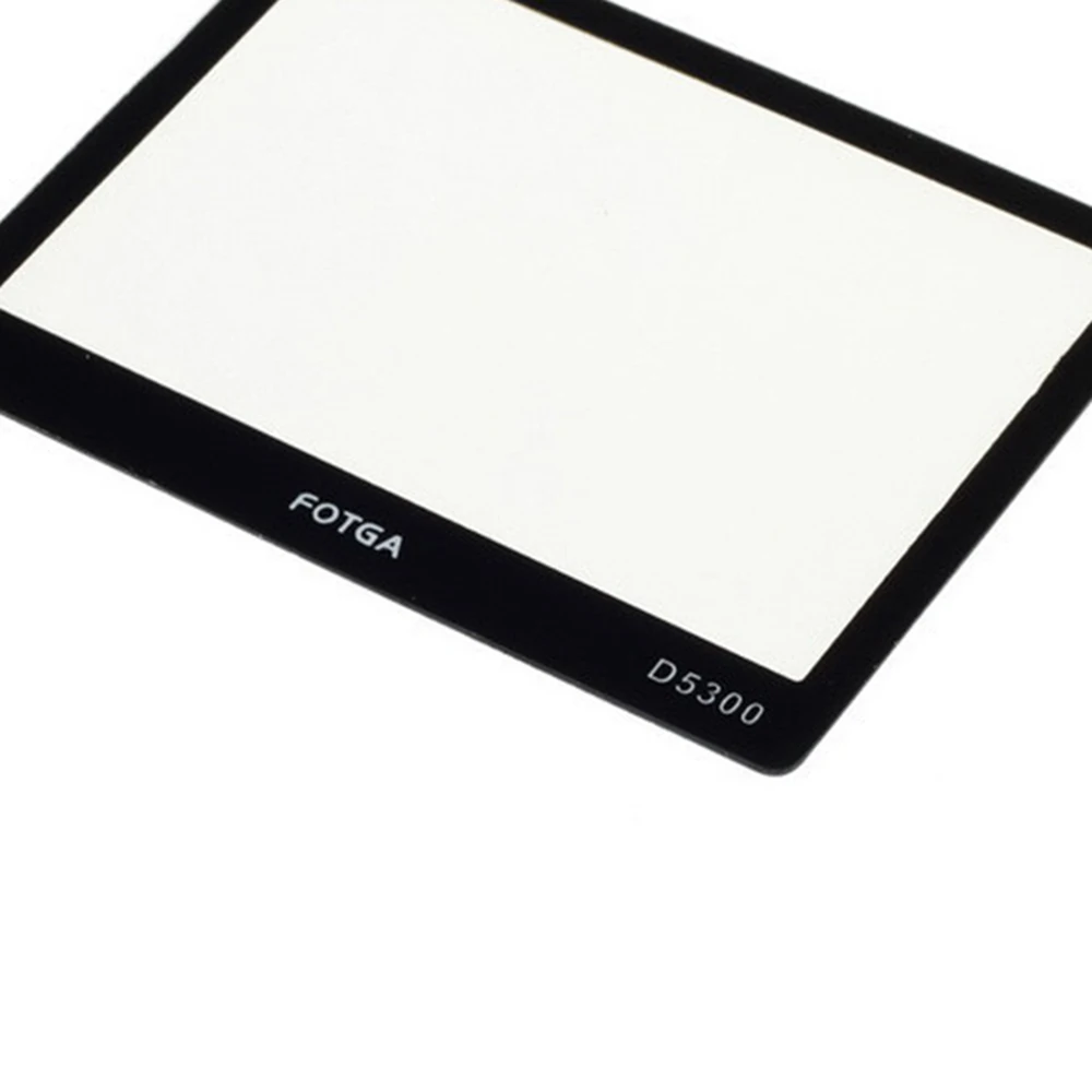 Fotga vidro óptico lcd protetor de tela filme guarda para nikon d5300 dslr câmera fotografica fotografia acessórios foto kits