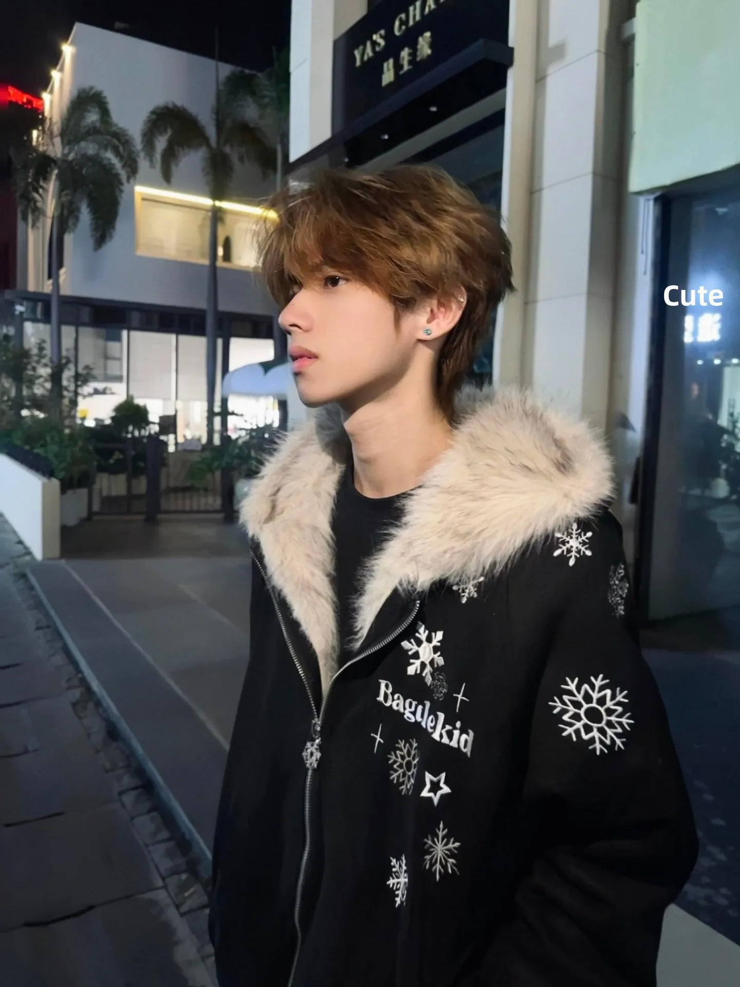 

Мужская зимняя куртка Cleanfit Thiened с вышитым меховым воротником Mountain Eagle, хлопковое пальто, теплое, модное, повседневное верхнее пальто