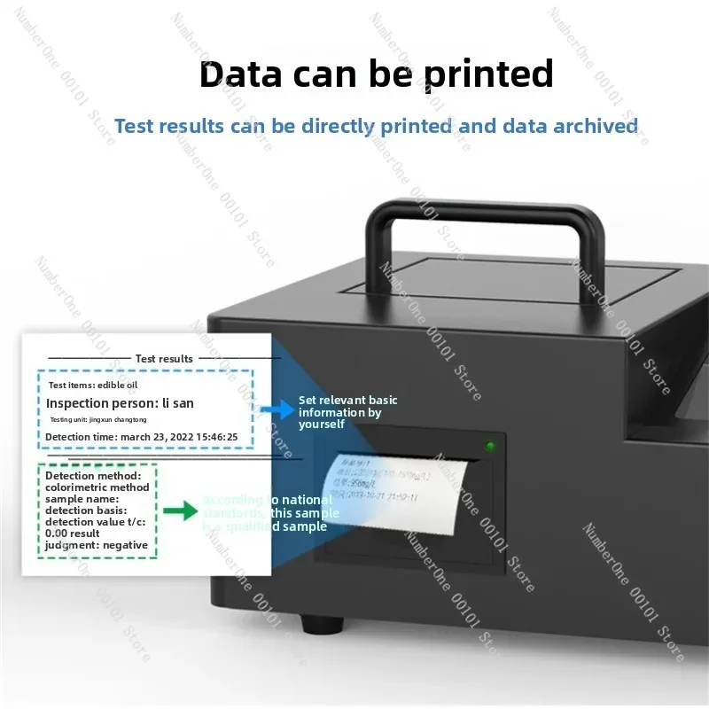 Edible oil acid value peroxide value detector safe and fast determination aflatoxin detection