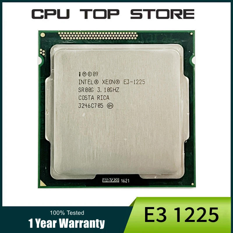 Intel Xeon E3-1225 3.1GHz 4-Core LGA 1155 CPU Processor: Real-World Performance for Workstation and Home Server Builds