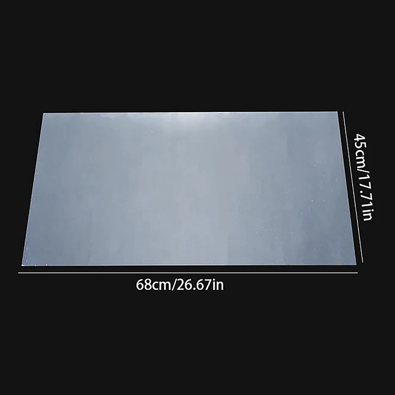 1Pc Kitchen Oil Proof Wall Sticker Heat-resistant Wallpaper Clear Self Adhesive Film Waterproof Paper Home Decoration