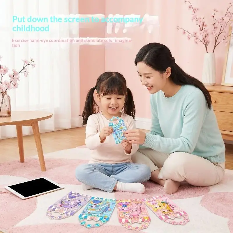 3D Magnetic Dress Up Doll Toy Set Eco Friendly Reusable Mix Match Outfits Montessori Learning Toy for Kindergarten Class