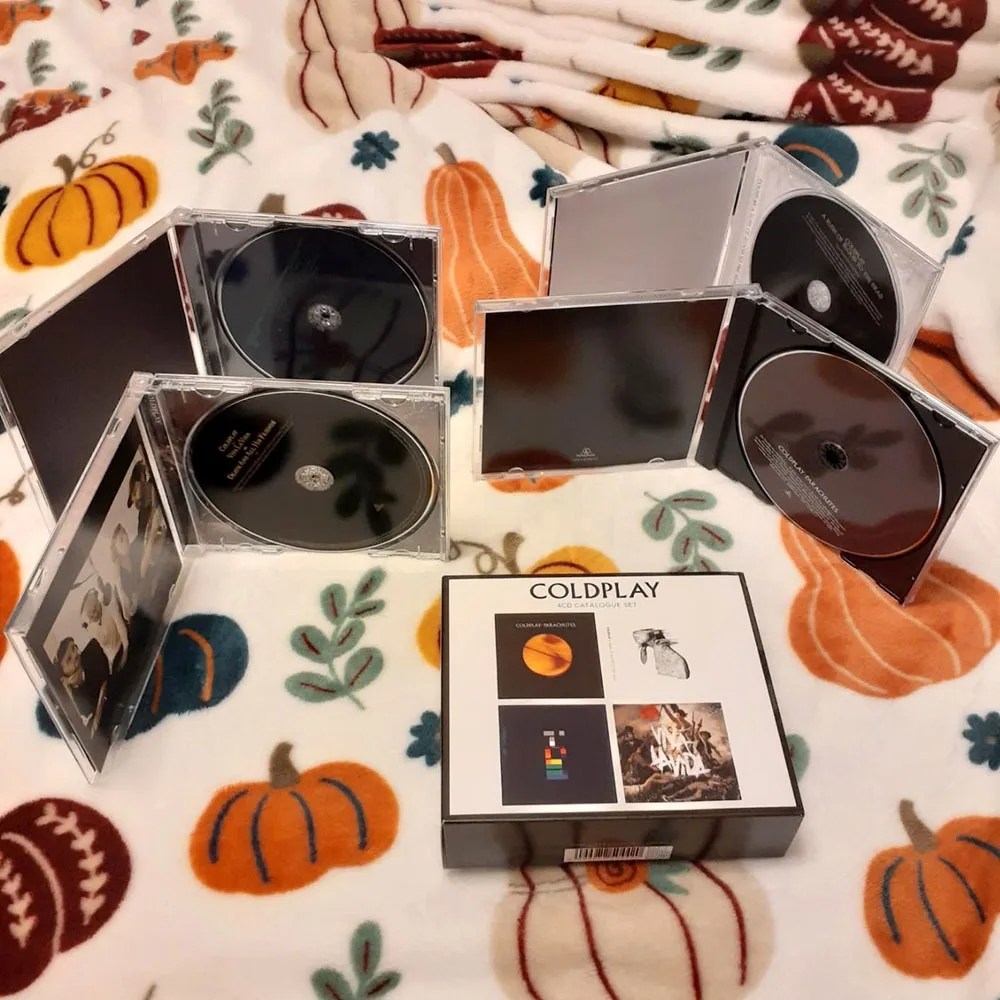 Coldplay CATALOGUE SET 4CD Álbum Rock Music Collection Records Classic Western Band Premium Soundtracks