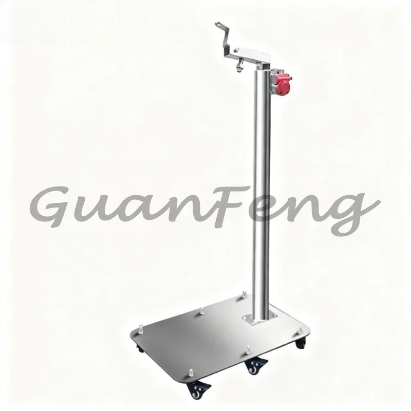 Neck Mount Lifting Bracket, Vertical Suspension Display Stand for Solid Silicone Character Figure