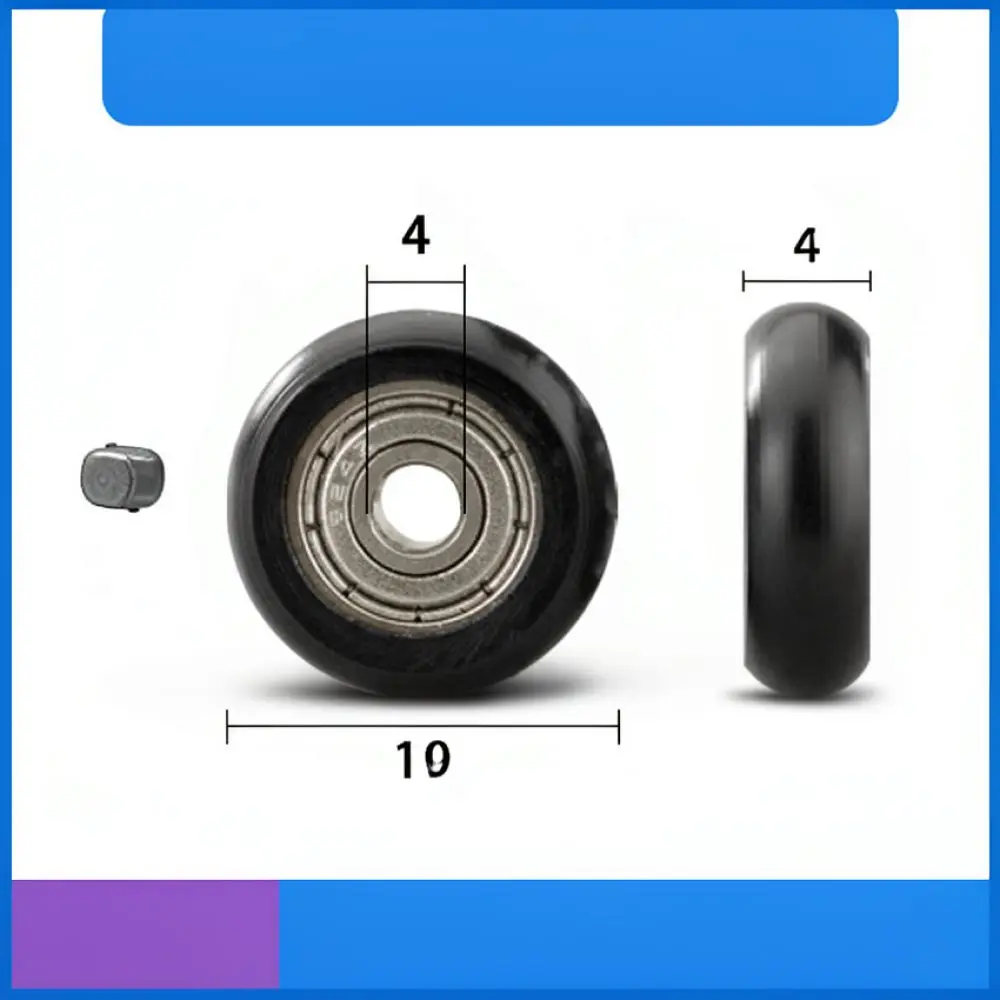 Replacement Spherical Bearing Roller For Cabinet Drawer Track Door Window POM Nylon Sliding Guide Pulley