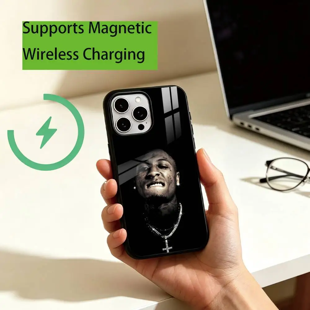 S-Stylish R-Rapper youngboy Phone Case For iPhone18,17,16,15,14,13,12,11 Plus,Pro Supports Magnetic Wireless Charging Gift