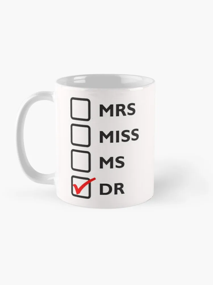 المرأة دكتوراه جامعة التخرج القدح: السيدة مس الدكتور القهوة القدح 350 مللي قدح قهوة من السيراميك