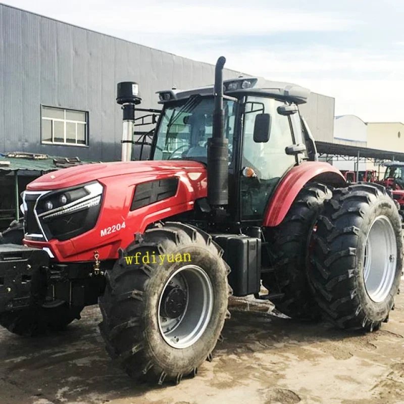 china：210hp 4x4 AC Cabin farm tractors traktor diyuan tractor price can talk agricola trator