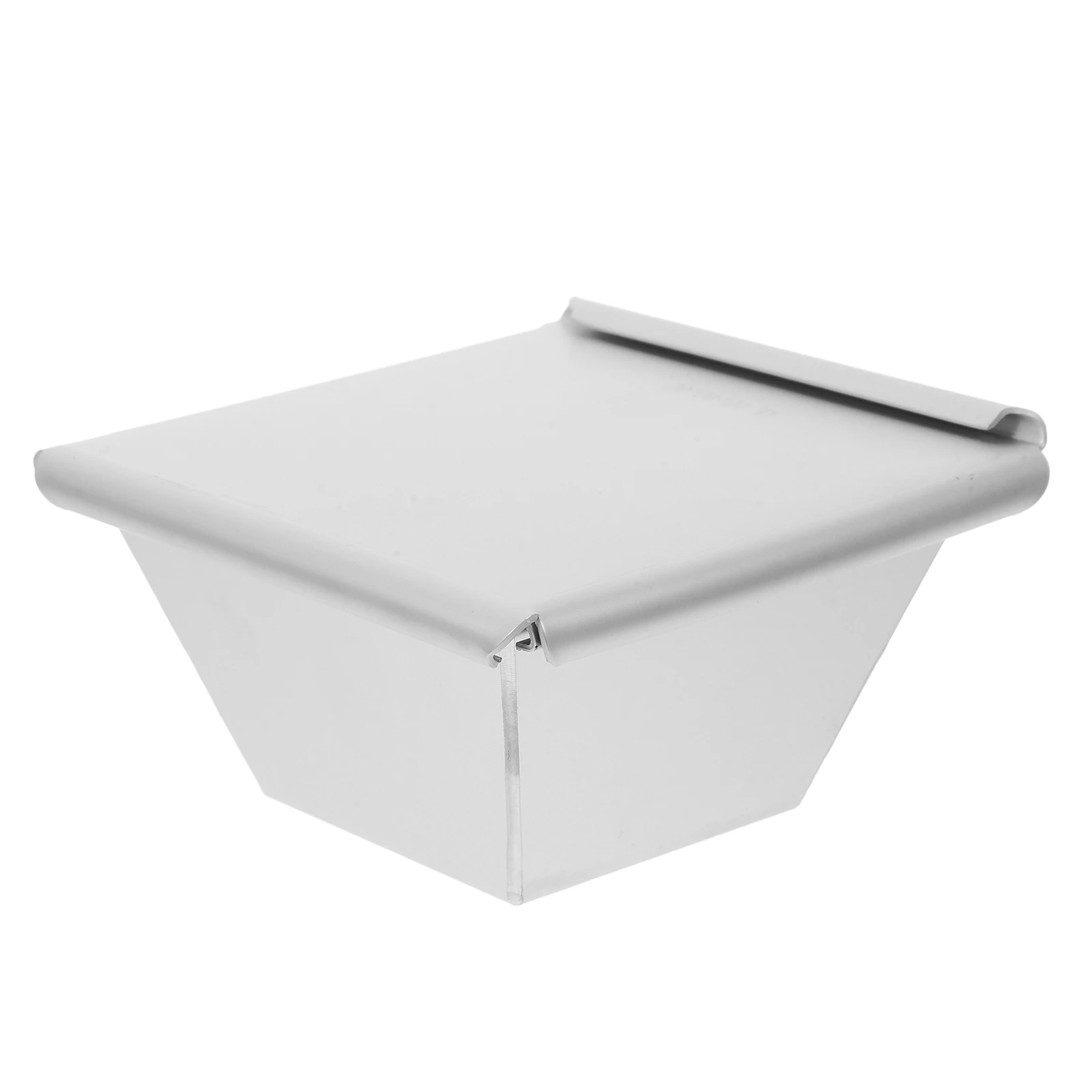 

Covered Cake Mold Aluminum Alloy Pan Muffin Bread Pans for Baking Loaf Non-Stick DIY Metal Mold with Lid Conduction