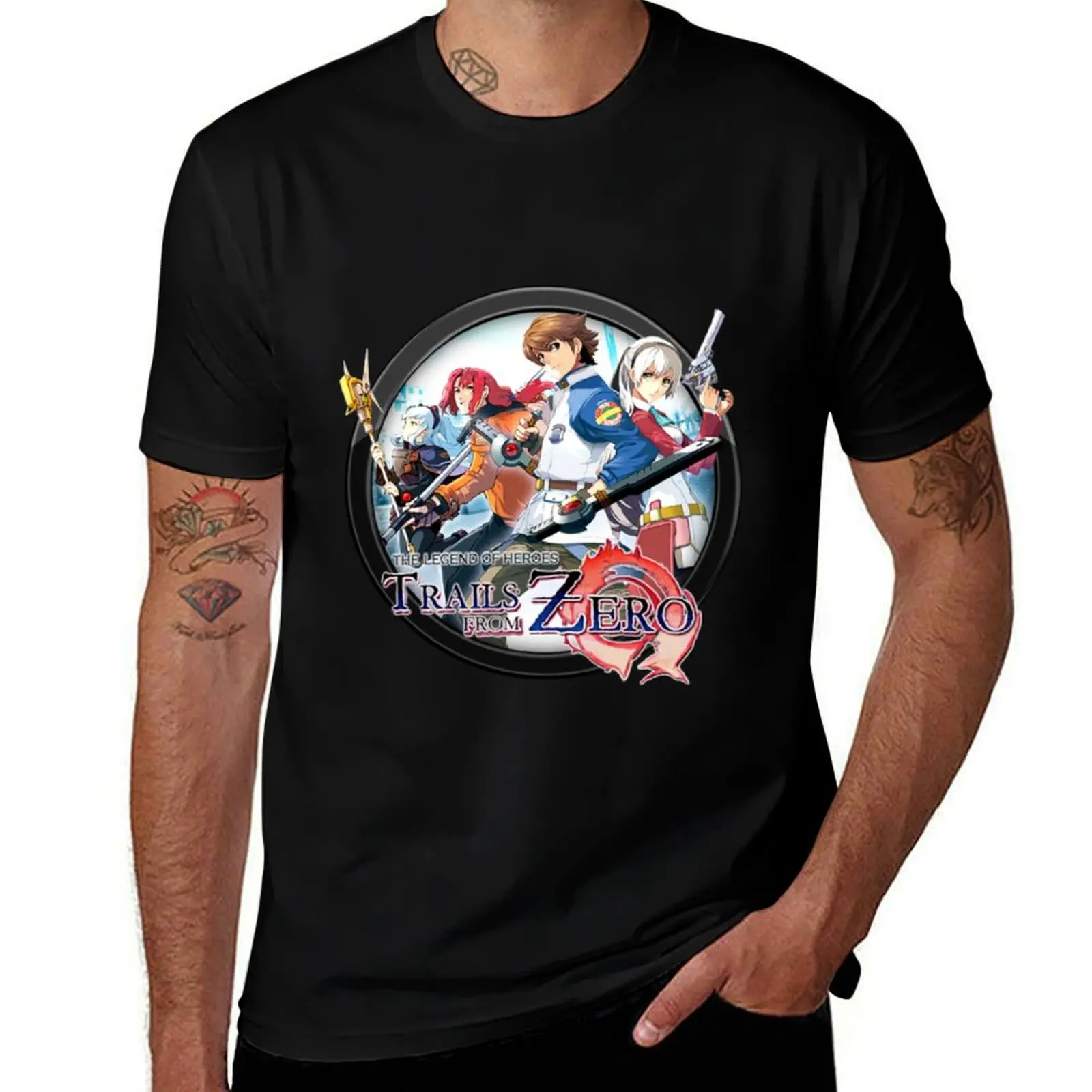 Legend Of Heroes - Trails From Zero - Legend Of Heroes Trails In The Sky SC T-Shirt Fashion Graphic Tee for Men
