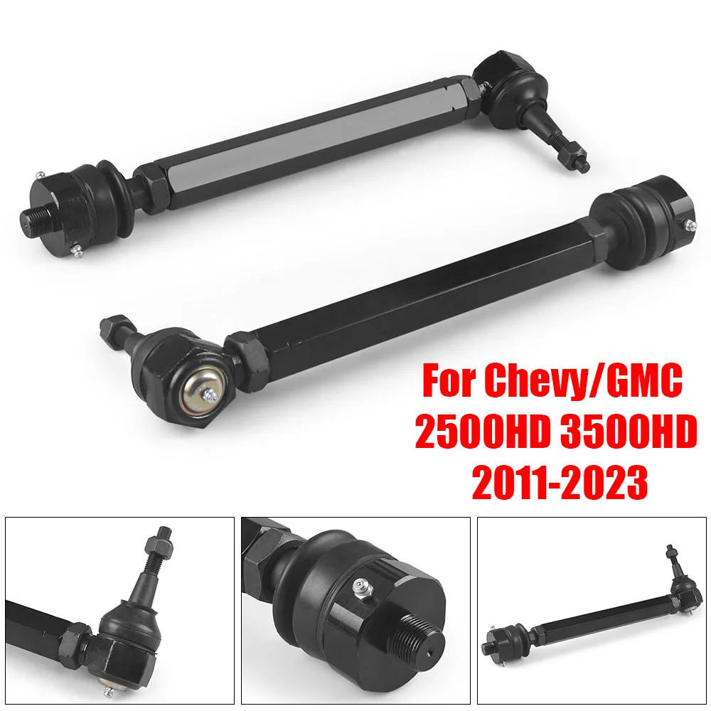 Heavy Duty Tie Rods For Chevy For GMC 2500HD 3500HD 2011-2023 For 6.6L Duramax Diesel