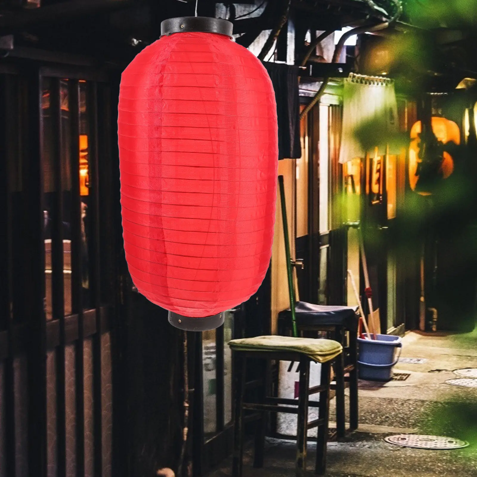 

2 шт. японских подвесных фонарей, водонепроницаемые декоративные фонари-украшения для комнаты, улицы, фестивалей, создания атмосферы в столовой